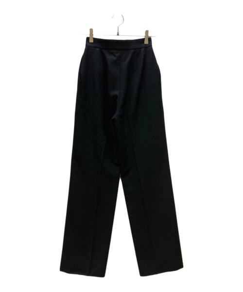 CHANEL（シャネル）CHANEL (シャネル) タックパンツ ブラック サイズ:36の古着・服飾アイテム