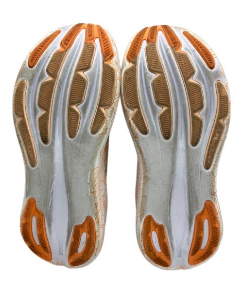 asics（アシックス）asics (アシックス) シューズ Gel-Nimbus 28 Tokyo ホワイト×オレンジ サイズ:26の古着・服飾アイテム