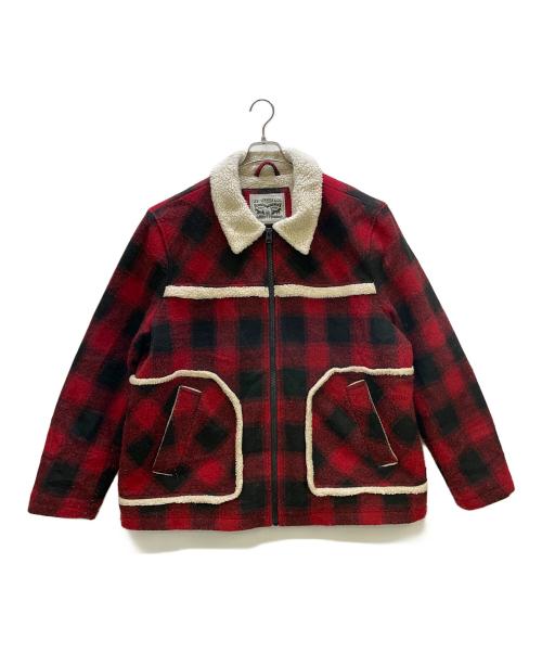 LEVI'S（リーバイス）LEVI'S (リーバイス) ランチャージャケット レッド サイズ:XXLの古着・服飾アイテム