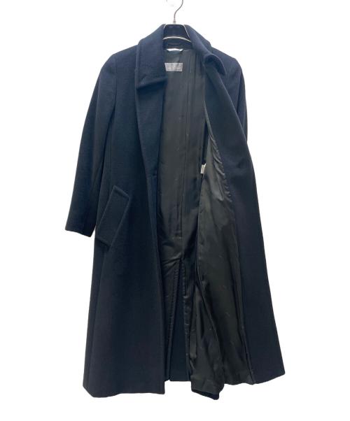 MaxMara（マックスマーラ）MaxMara (マックスマーラ) ウール混コート ブラック サイズ:size36の古着・服飾アイテム