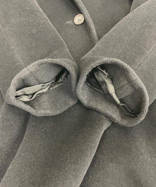 MaxMara（マックスマーラ）MaxMara (マックスマーラ) ウール混コート ブラック サイズ:size36の古着・服飾アイテム