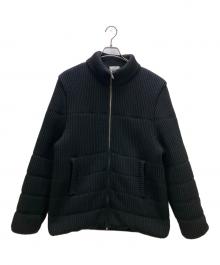 GIANNI VERSACE（ジャンニ・ヴェルサーチ）の古着「ニットジャケット」｜ブラック