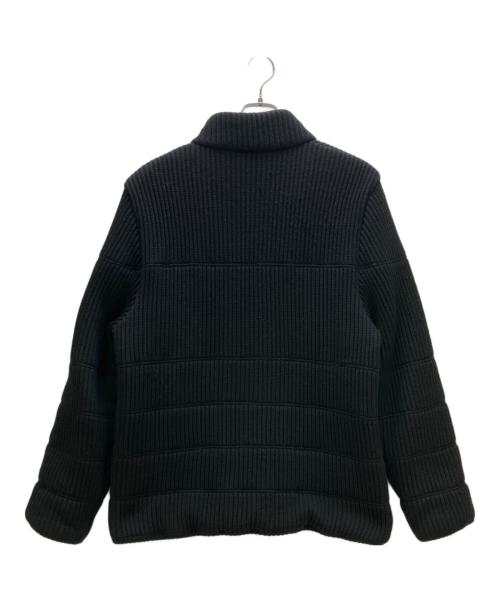 GIANNI VERSACE（ジャンニ・ヴェルサーチ）GIANNI VERSACE (ジャンニ・ヴェルサーチ) ニットジャケット ブラック サイズ:46の古着・服飾アイテム