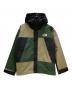 THE NORTH FACE（ザ ノース フェイス）の古着「マウンテンパーカー」｜グリーン×ベージュ