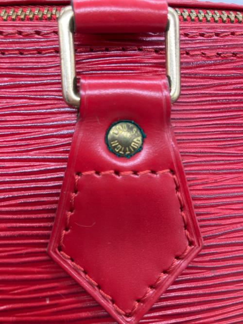 LOUIS VUITTON（ルイ ヴィトン）LOUIS VUITTON (ルイ ヴィトン) ハンドバッグ エピ スピーディ30 カスティリアン・ レッドの古着・服飾アイテム