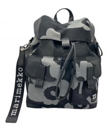 marimekko（マリメッコ）の古着「バックパック」｜ブラック×グレー