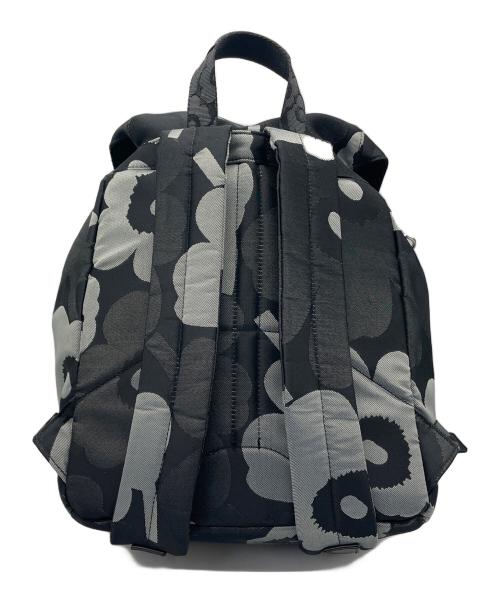 marimekko（マリメッコ）marimekko (マリメッコ) バックパック ブラック×グレーの古着・服飾アイテム