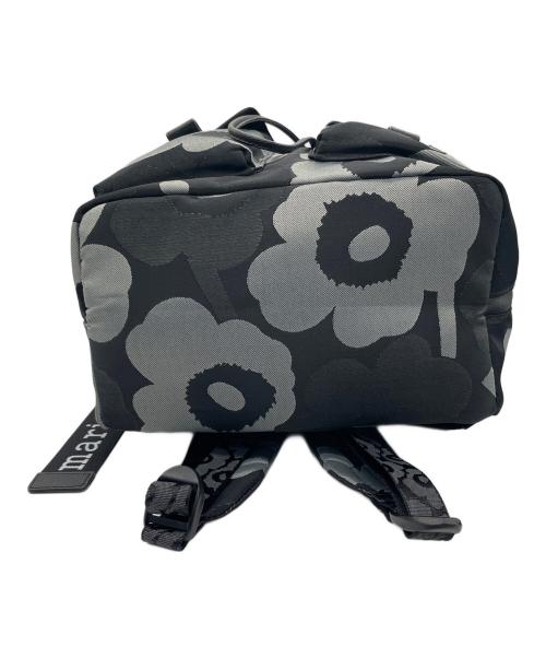marimekko（マリメッコ）marimekko (マリメッコ) バックパック ブラック×グレーの古着・服飾アイテム