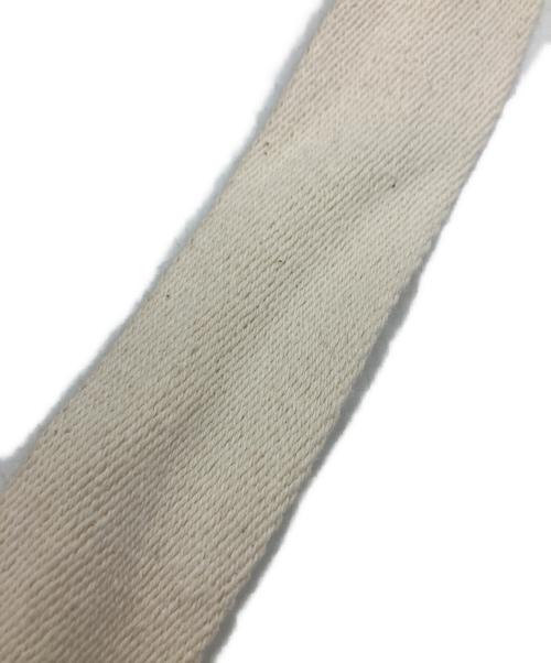 maison kitsune（メゾンキツネ）maison kitsune (メゾンキツネ) セミショルダーバッグ グリーン×ブラウンの古着・服飾アイテム