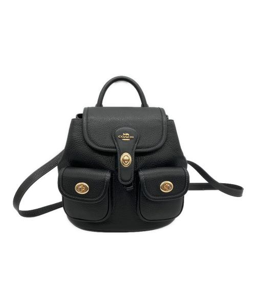 COACH（コーチ）COACH (コーチ) リュック ハドリー ブラックの古着・服飾アイテム