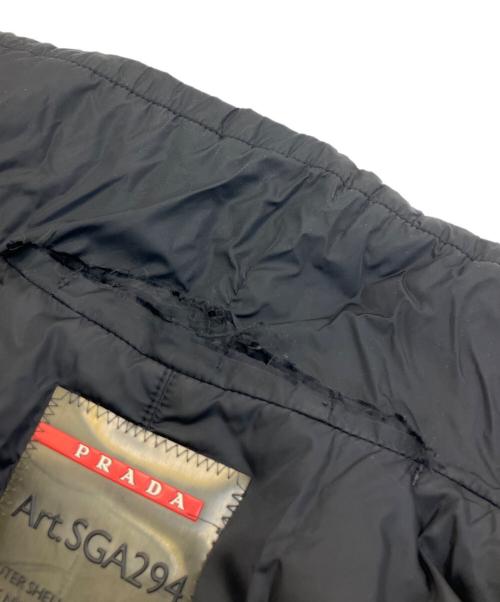 PRADA SPORTS（プラダスポーツ）PRADA SPORTS (プラダスポーツ) 中綿ジャケット ブラック サイズ:記載なしの古着・服飾アイテム