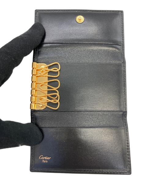 Cartier（カルティエ）Cartier (カルティエ) キーケース ブラック 未使用品の古着・服飾アイテム