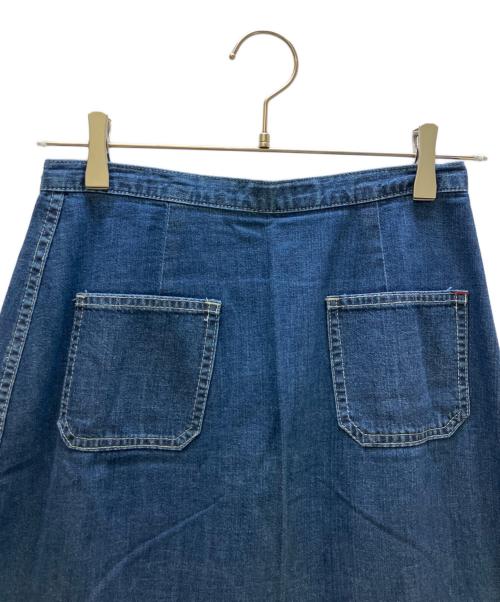 Hysteric Glamour（ヒステリックグラマー）Hysteric Glamour (ヒステリックグラマー) ラップスカート インディゴ サイズ:Freeの古着・服飾アイテム