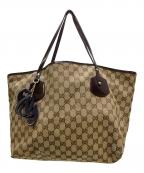 GUCCIグッチ）の古着「トートバッグ GG」｜ベージュ