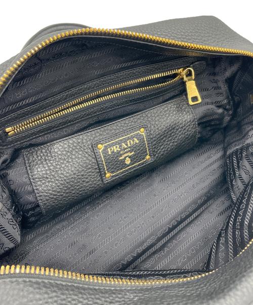 PRADA（プラダ）PRADA (プラダ) 2WAYボストンバッグ ブラックの古着・服飾アイテム