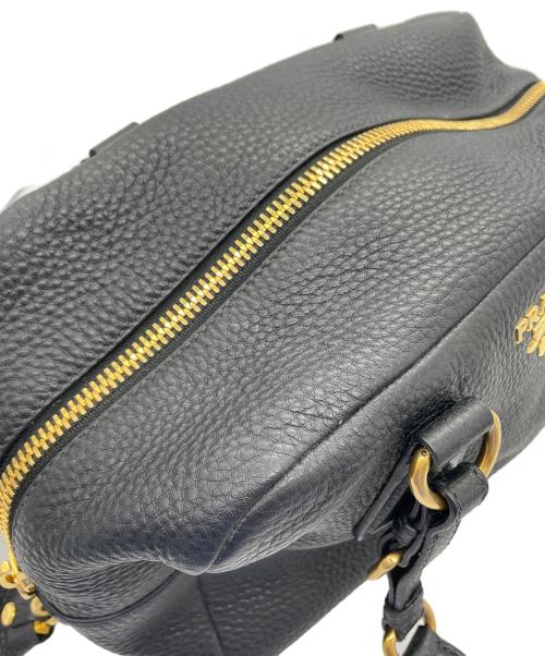 PRADA（プラダ）PRADA (プラダ) 2WAYボストンバッグ ブラックの古着・服飾アイテム