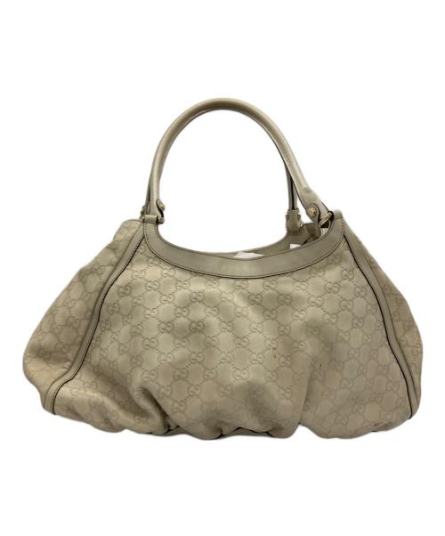 GUCCI（グッチ）GUCCI (グッチ) トートバッグ GG アイボリーの古着・服飾アイテム