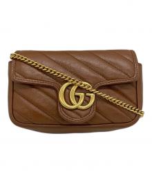 GUCCI（グッチ）の古着「ショルダーポーチ」｜ブラウン