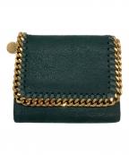 STELLA McCARTNEYステラマッカートニー）の古着「3つ折り財布 FALABELLA SHAGGY DEER」｜ブラック