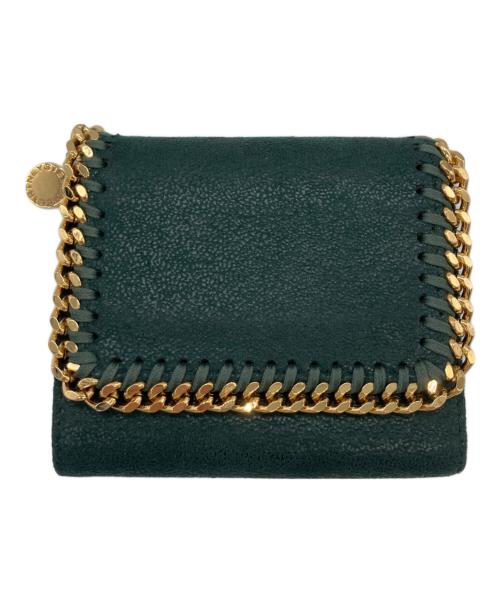 STELLA McCARTNEY（ステラマッカートニー）STELLA McCARTNEY (ステラマッカートニー) 3つ折り財布 FALABELLA SHAGGY DEER ブラックの古着・服飾アイテム