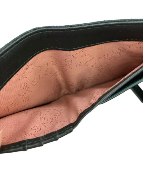 STELLA McCARTNEY（ステラマッカートニー）STELLA McCARTNEY (ステラマッカートニー) 3つ折り財布 FALABELLA SHAGGY DEER ブラックの古着・服飾アイテム
