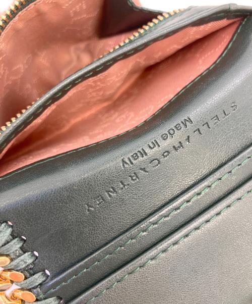STELLA McCARTNEY（ステラマッカートニー）STELLA McCARTNEY (ステラマッカートニー) 3つ折り財布 FALABELLA SHAGGY DEER ブラックの古着・服飾アイテム