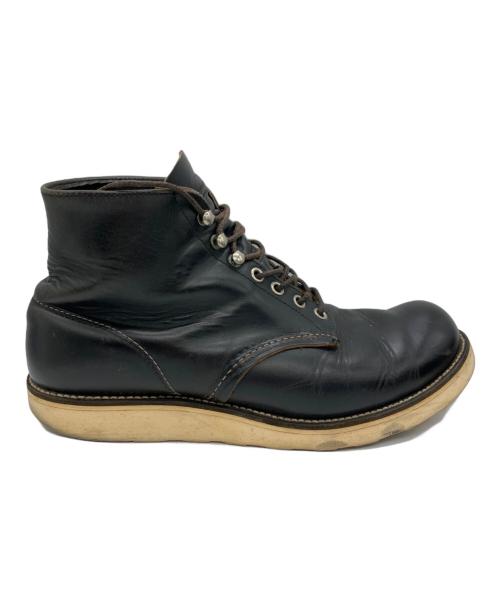 RED WING（レッドウィング）RED WING (レッドウィング) 6inch Classic Round ブラック サイズ:9の古着・服飾アイテム