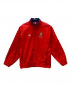 UMBRO×SUPREMEアンブロ×シュプリーム）の古着「トラックジャケット」｜レッド