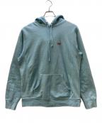 SUPREMEシュプリーム）の古着「スモールボックスロゴプルオーバーパーカー」｜スカイブルー
