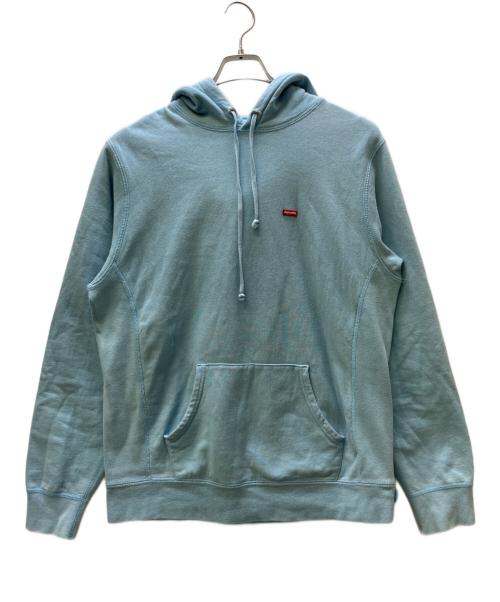 SUPREME（シュプリーム）SUPREME (シュプリーム) スモールボックスロゴプルオーバーパーカー スカイブルー サイズ:Mの古着・服飾アイテム