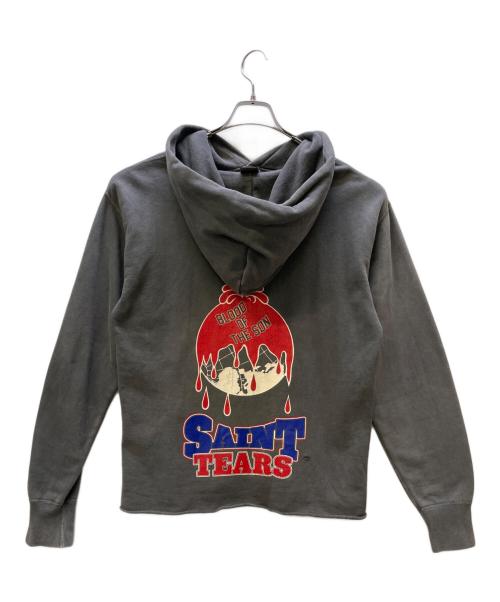 SAINT MICHAEL（セントマイケル）SAINT MICHAEL (セントマイケル) Denim Tears (デニムティアーズ) プルオーバーパーカー ダークグレ サイズ:Mの古着・服飾アイテム