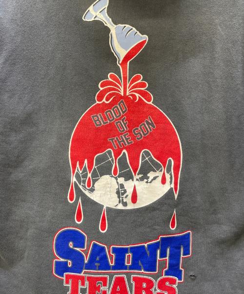 SAINT MICHAEL（セントマイケル）SAINT MICHAEL (セントマイケル) Denim Tears (デニムティアーズ) プルオーバーパーカー ダークグレ サイズ:Mの古着・服飾アイテム