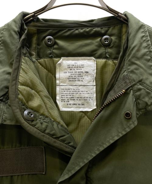 US ARMY（ユーエスアーミー）US ARMY (ユーエスアーミー) M-65フィッシュテールパーカー グリーン サイズ:Sの古着・服飾アイテム