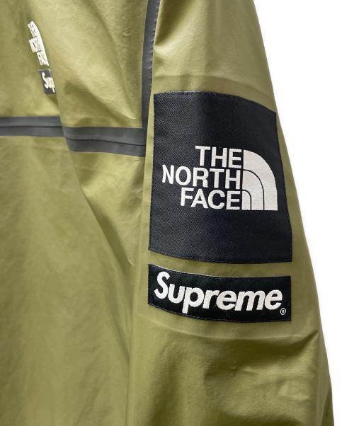 THE NORTH FACE（ザ ノース フェイス）THE NORTH FACE (ザ ノース フェイス) SUPREME (シュプリーム) TAPE SEAM COACHES JACKET オリーブ サイズ:Lの古着・服飾アイテム
