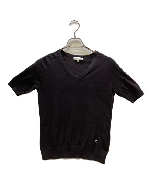 CELINE（セリーヌ）CELINE (セリーヌ) 半袖カットソー チャコールグレー サイズ:Mの古着・服飾アイテム