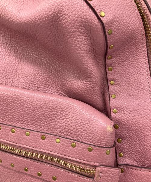 COACH（コーチ）COACH (コーチ) リュック ピンクの古着・服飾アイテム