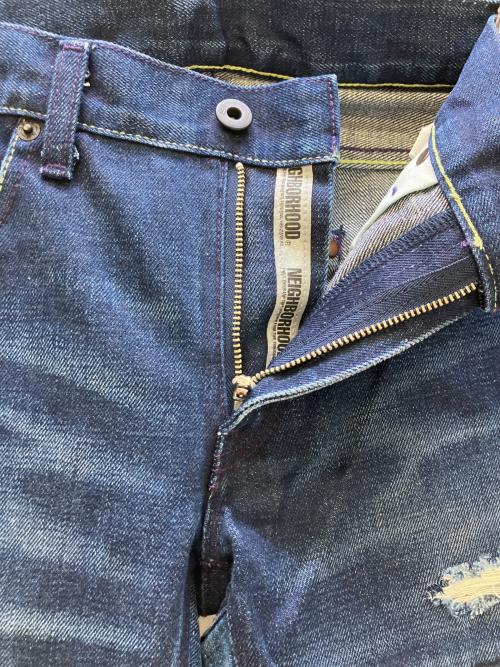 NEIGHBORHOOD（ネイバーフッド）NEIGHBORHOOD (ネイバーフッド) デニムパンツ SAVAGE NARROW PT インディゴ サイズ:S 未使用品の古着・服飾アイテム