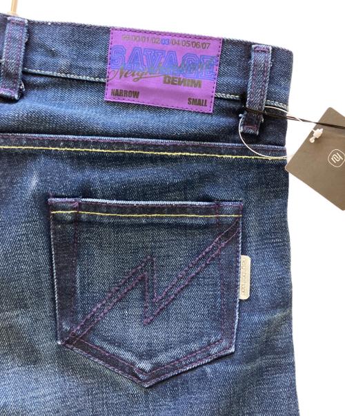 NEIGHBORHOOD（ネイバーフッド）NEIGHBORHOOD (ネイバーフッド) デニムパンツ SAVAGE NARROW PT インディゴ サイズ:S 未使用品の古着・服飾アイテム