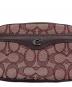COACH (コーチ) ショルダーポーチ シグネチャー ボルドー：8000円