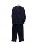 Yohji Yamamoto Costume D’Hommeヨウジヤマモトコスチュームドオム）の古着「2Bスーツ」｜ネイビー