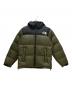 THE NORTH FACE（ザ ノース フェイス）の古着「ヌプシフーディーダウンジャケット」｜オリーブ
