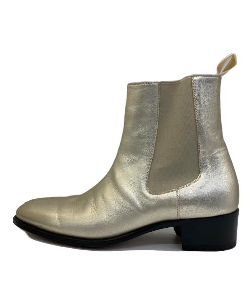 TOM FORD（トムフォード）TOM FORD (トムフォード) サイドゴアブーツ シルバー サイズ:8の古着・服飾アイテム