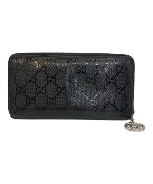 GUCCI（グッチ）GUCCI (グッチ) 長財布 ブラックの古着・服飾アイテム