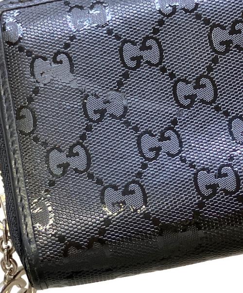 GUCCI（グッチ）GUCCI (グッチ) 長財布 ブラックの古着・服飾アイテム