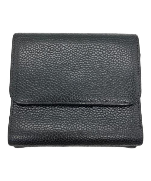 CHANEL（シャネル）CHANEL (シャネル) コンパクトウォレット 	ココマーク ブラックの古着・服飾アイテム