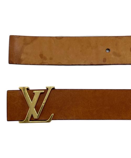 LOUIS VUITTON（ルイ ヴィトン）LOUIS VUITTON (ルイ ヴィトン) ベルト サンチュールイニシャル ブラウン サイズ:90/36の古着・服飾アイテム