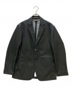 NEW BALANCEニューバランス）の古着「テーラードジャケット Denim Single Jacket」｜ブラック
