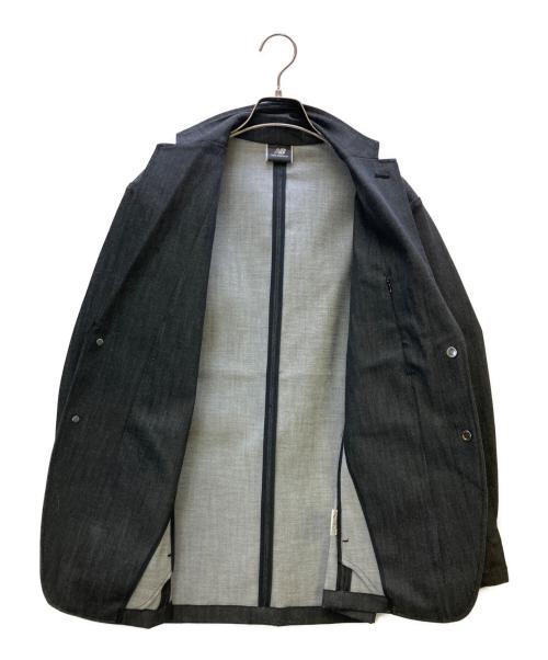 NEW BALANCE（ニューバランス）NEW BALANCE (ニューバランス) テーラードジャケット Denim Single Jacket ブラック サイズ:Sの古着・服飾アイテム