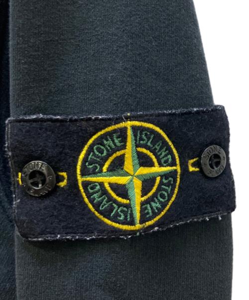 STONE ISLAND（ストーンアイランド）STONE ISLAND (ストーンアイランド) クルーネックスウェット ブラック サイズ:Lの古着・服飾アイテム