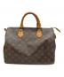 LOUIS VUITTON（ルイ ヴィトン）の古着「ハンドバッグ モノグラム スピーディ30」｜ブラウン